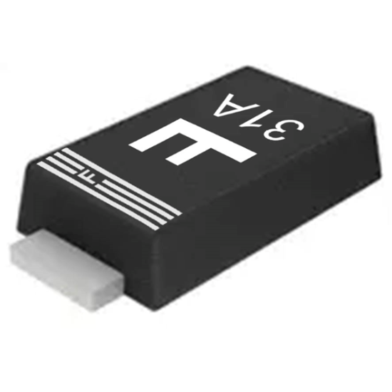 100V , 3A , SMAF Trench mos barrier schottky-TBR03L100AF